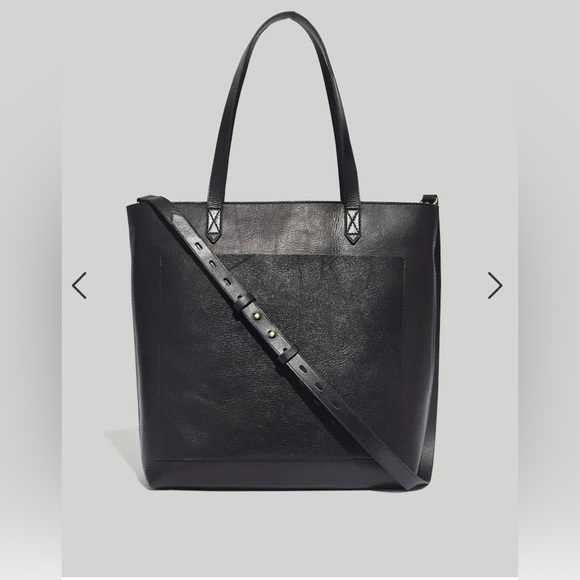 Madewell The Zip-Top Medium Transport Tote NWT - Picture 7 of 8